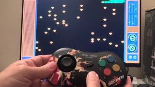 Atari Gamestation Pro  Neo Geo 8bitdo controller wireless amp spinner working [upl. by Harima115]