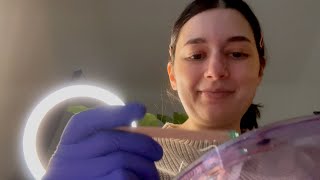 ASMR Waxing Big Sis Waxes Your Face Soft Spoken Personal Attention [upl. by Nosae912]