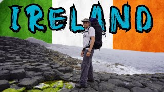 Wild Camping in Ireland The Giants Causeway  DanGer [upl. by Einhpets]