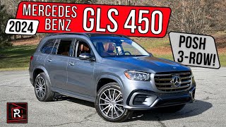 The 2024 MercedesBenz GLS 450 4Matic Is A Posh amp Pricey Luxury Family SUV [upl. by Frayda]