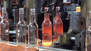 Glass Bottle Mass Production Process  台灣玻璃瓶大量生產工廠  Taiwan Glass Factory [upl. by Venezia664]