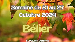 Bélier ♈ du 21 au 27 Octobre 2024 🌟Besoin de reconnaissance à la découverte de votre vérité [upl. by Sausa]