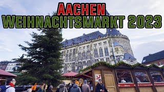 Aachen Weihnachtsmarkt 2023 [upl. by Anitnegra]