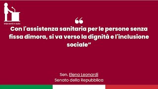 assistenza sanitaria per le persone senza fissa dimora [upl. by Petty66]