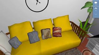 Our 24 sq meter condo interior idea through 3D Home Design [upl. by Yrreg]