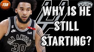 San Antonio Spurs Starting Lineup WHY [upl. by Mcgray]