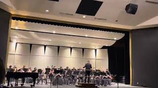 Red Rock Mountain  Rossano Galante performed by the Williams High School Wind Ensemble PreUIL [upl. by Daegal271]