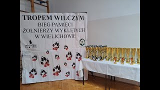 XI EDYCJA BIEG quotTROPEM WILCZYMquot PAMIĘCI ŻOŁNIERZY WYKLĘTYCH W WIELICHOWIE 5 marca 2023 [upl. by Pearle]