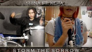 EPICA  Storm The Sorrow  DRUM amp VOCAL  Cover  Shina Ft Keita [upl. by Adams901]