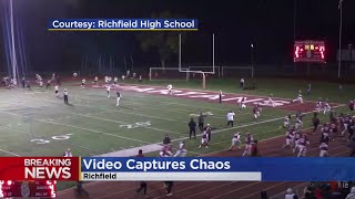 Gunfire reported at Richfield High School football game [upl. by Latton483]