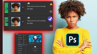 Neural Filter Error Photoshop 2022  How To Fix Neural Filters Download Errors In Photoshop [upl. by Enamart]