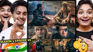 Ertugrul Ghazi Urdu Season 4 Episode 45  Ares Meets Ibn Ul Arabi  Aultan Alauddin Sadettin Kopek [upl. by Grussing]