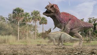 The Carnotaurus Attack no background music  Disney’s Dinosaur [upl. by Scriven]