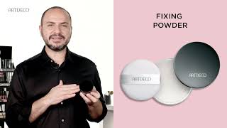 Artdeco Fixing Powder  Tutorial [upl. by Ahcrop105]