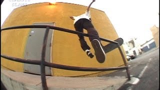 Skateboarder Gets Racked on Rail Skateboarding Classic Slams 33 [upl. by Resarf279]