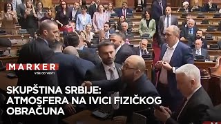 U Skupštini uz psovke i uvrede na ivici fizičkog obračuna [upl. by Siroval]