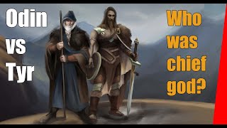 Tyr vs Odin as chief god  Who led the Old Norse Pantheon originally [upl. by Ahsinav676]