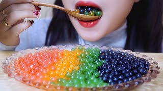 ASMR Popping Boba frog eggs EXTREMELY SOFT EATING SOUNDS  LINH ASMR [upl. by Flanigan]