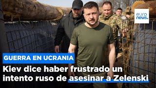 Ucrania dice haber frustrado un complot del espionaje ruso para asesinar al presidente Zelenski [upl. by Nie]