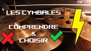 LES CYMBALES  Comprendre chercher choisir essayer mélanger séries tailles etc [upl. by Einahpts849]