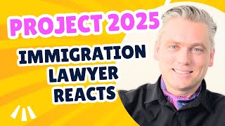 Live with Lawyers Immigration Attorney James Betzold reacts to project 2025 [upl. by Sidnac]