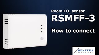 How to connect room CO2 sensor RSMFF3 [upl. by Amiaj246]