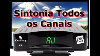 Century Sintonizando Todos os Canais Analógicos Existentes 27 03 2019 [upl. by Froehlich]