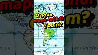 Como é o novo mapa do IBGE mapa brasil mundo [upl. by Darton422]