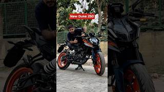 New 2025 KTM 250 Duke🚀LED DRLs amp New TFT Console KTM250Duke duke250 [upl. by Dauf]