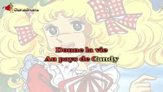 Dorothée  La chanson de Candy Karaoke [upl. by Lenny460]