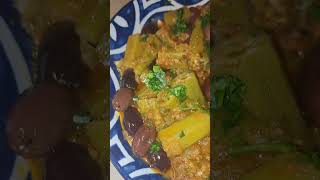 Okra Tagine cooking tagine food shorts [upl. by Elyag720]