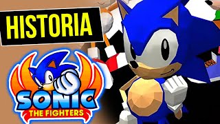 JOGO DE luta DO SONIC  HISTORIA Sonic the Fighters [upl. by Annotahs]