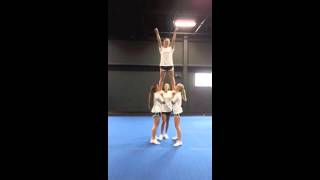 Elite Cheerleading Stunt Progression Full Down [upl. by Dore]