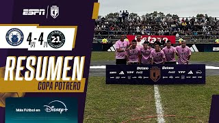 LA SUB 21 LE GANÓ UN PARTIDAZO POR PENALES A CHAMPIONSLI PERO NO LE ALCANZÓ  RESUMEN  COPA POTRERO [upl. by Albina]