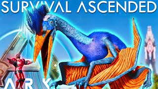 Ark Survival Ascended  Quetzal Taming amp Easy Quetzal Trap ASA E31 Ark Ascended Gameplay [upl. by Mulry]