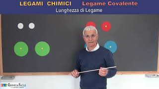 4LEGAMI CHIMICILegame Covalente  Energia di Legame  Lunghezza di Legame [upl. by Yllek]