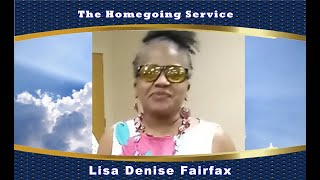 The Homegoing Service of Lisa Denise Fairfax [upl. by Placido]