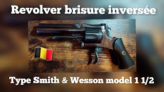 Revolver à brisure type Smith and Wesson 🇧🇪 [upl. by Atinet]