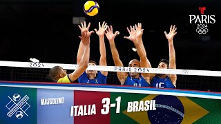 Highlights Voleibol  Italia vs Brasil 31  Juegos Olímpicos París 2024  Telemundo Deportes [upl. by Murdoch959]