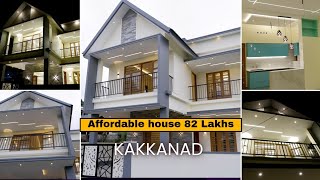 Affordable house for sale near KakkanadThengode 45kms Infopark 3bedroomsAsking price 82 Lakhs [upl. by Ylagam]