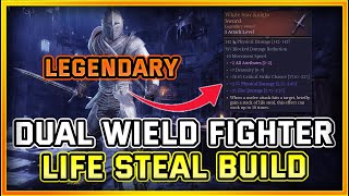 This LEGENDARY Sword Makes Dual Wield Fighter AMAZING in Dungeonborne The Ultimate Life Steal Build [upl. by Wilbur]