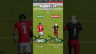 Jalen Hurts vs Kyler Murray  Madden 24 Race [upl. by Dailey]