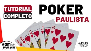 COMO JOGAR POKER TEXAS HOLDEM –JOGO DE BARALHO [upl. by Shellie]