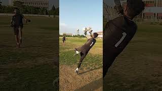 Goalkeeper Training  High Dive football soccer goalkeepertraining [upl. by Ayekehs]