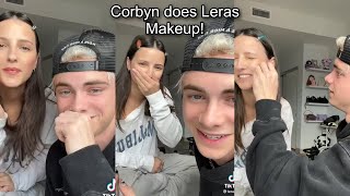 Corbyn Besson Does His GIRLFRIENDS MAKEUP [upl. by Egide]