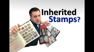 Inherited stamp collection  What to do [upl. by Enilegna]