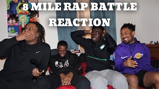 8 Mile  Ending Battles  REACTION  Eminem Wrote All Of It [upl. by Harmonie352]