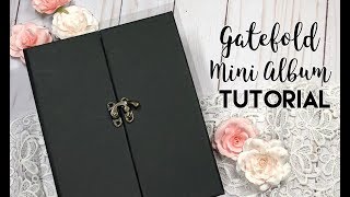 Easy Gatefold Mini Album Tutorial [upl. by Demmahom362]