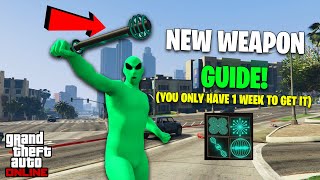 How To Unlock The NEW Alien Shocker Weapon Before Its Gone  GTA Online Halloween Abduction Guide [upl. by Nivrem]