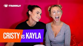 First Kiss is Always a Good Story 💋  Cristy Lawrence vs Kayla Wilde [upl. by Schmidt]